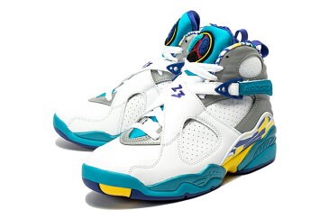 NIKE WMNS AIR JORDAN 8 RETRO 「AQUA」 CI1236-100 WHITE/VARSITY RED-BRIGHT CONCORDナイキ ウィメンズ エアジョーダン 8 レトロ アクア ホワイト ブルー レディース ガールズ スニーカー