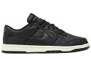 NIKE DUNK LOW RETRO PREMIUM DV7211-001 BLACK/SAIL/BLACKナイキ ダンク ロー レトロ プレミアム ブラック セイル メンズ スニーカー