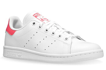 adidas Originals STAN SMITH J EE7573 RUNNING WHITE/RUNNING WHITE/REAL PINKアディダス オリジナルス スタンスミス ホワイト リアル ピンク ジュニア レディース ガールズ スニーカー 定番