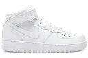 NIKE AIR FORCE 1 MID '07 WHITE/WHITE CW2289-111ナイキ エアフォース ワン ミッド ホワイト 315123-111 定番 メンズ スニーカー