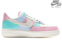 NIKE AIR FORCE 1 039 07 QS 「EASTER EGG」 AH8462-400 PINK/LIGHT BLUE-SAILナイキ エア フォース 1 07 ロー クイックストライク イースター メンズ スニーカー