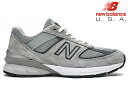 NEW BALANCE 990v5 M990GL5 「Made in U.S.A」 GREY Dワイズニューバランス グレー USA メンズ スニーカー 定番