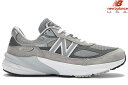 NEW BALANCE 990v6 M990GL6 「Made in U.S.A」 GREY Dワイズニューバランス グレー USA メンズ スニーカー 定番