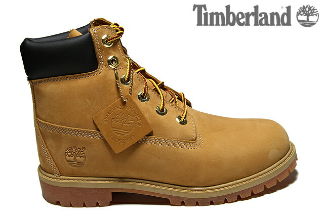 TIMBERLAND 6 INCH PREMIUM WATERPROOF BOOT WEAT 12909 JUNIOR'Sティンバーランド