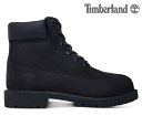 TIMBERLAND 6 INCH PREMIUM WATERPROOF BOOT BLACK 12907 JUNIOR 039 Sティンバーランド 6インチ プレミアム ブーツ ブラック レディース キッズ ジュニア ブーツ 定番