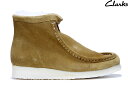 Clarks WALLABEE HI BROWN SUEDE 26169533クラークス ワラビー ハイ ブラウン スエード レディース シューズ ウイメンズ ...