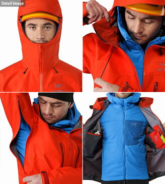 ARC'TERYX 「ALPHA SV JACKET」 18082 BLACK MENSアークテリクス アルファ SV ジャケット ゴアテックス プロシェル ブラック arcteryx メンズ キャンプ 登山 アウトドア マウンテンパーカー