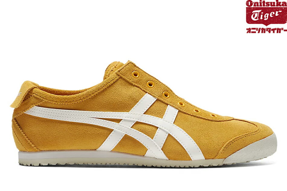 Onitsuka Tiger MEXICO 66 SLIP-ON 1183C157-750 GOLDEN GLOW/CREAMオニツカタイガー メキシコ 66 スリッポン ゴールデングロー クリーム メンズ レディース 定番 スニーカー