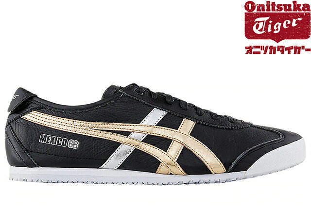 Onitsuka Tiger MEXICO 66 D5V2L-9094 BLACK/GOLDオニツカタイガー メキシコ 66 ブラック ゴールド メンズ レディース 定番 スニーカー 21sms2