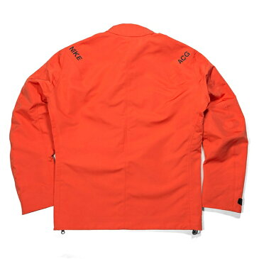 NIKE LAB ACG COLLECTION PULLOVER SHELL TEAM ORANGE/BLACK 914477-891ナイキラボ エーシージー ACRONYM アクロニウム プルオーバー シェル チームオレンジ ブラック メンズ MENS コラボ