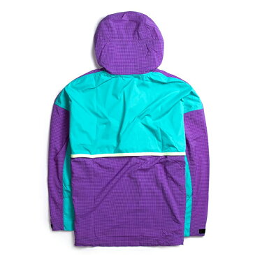 NIKE ACG WOVEN HOOD ANORAK JACKET HYPER GRAPE/HYPER JADE 931907-560ナイキ A.C.G. オールコンディションギア ウーブン フード アノラック ジャケット ハイパーグレープ パープル