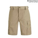 Propper BDU Shorts - 100 Cotton Ripstop F5261 Khakiプロッパー BDU ショーツ カーゴ アーミー ミリタリー ショートパンツ カーキ 迷彩 アメリカ軍