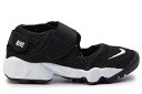 (23.0cm〜24.0cm) NIKE RIFT (GS/PS BOYS) 322359-014 BLACK/WHITEナイキ リフト ブラック ホワイト レディース ガールズ ボーイズ スニーカー