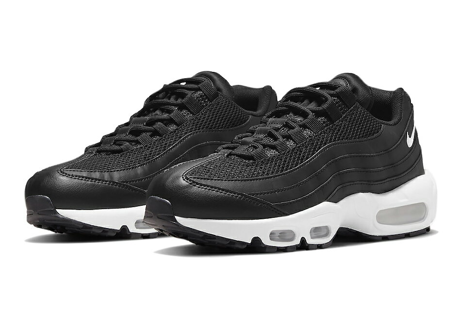 NIKE WMNS AIR MAX 95 DH8015-001 BLACK/WHITE-BLACKナイキ ウイメンズ エアマックス 95 ブラック レディース ガールズ スニーカー 定番 2206ss