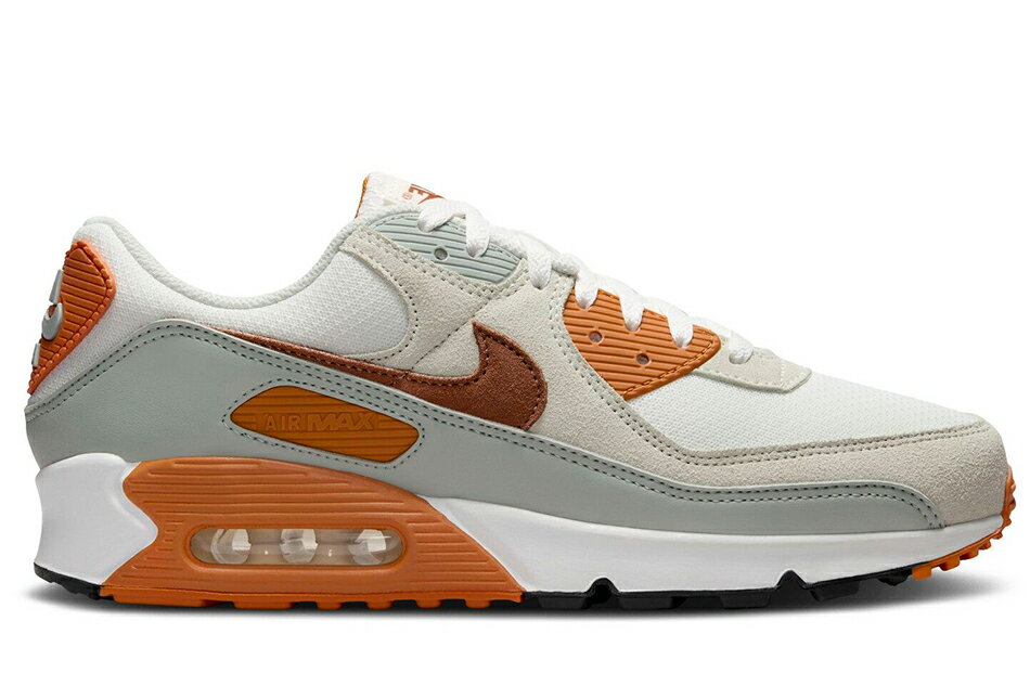 NIKE AIR MAX 90 FN6958-100 SUMMIT WHITE/LIGHT BRITISH TAN/MONARCHナイキ エアマックス 90 ホワイト オレンジ メンズ 定番 スニーカー