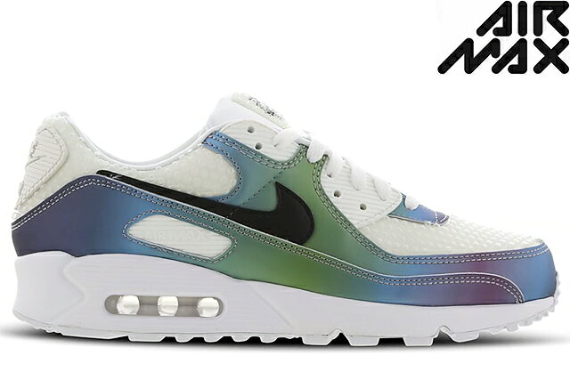 NIKE AIR MAX 90 20 GS CT9631-100 SUMMIT WHITE/MULTICOLOR/WHITE/BLACKナイキ エア マックス 90 20 GS マルチカラー レディース ガールズ スニーカー