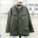 「60s DEADSTOCK U.S.ARMY JUNGLE FATIGUE JACKET 4th」LARGE-LONG VINTAGE VIETNUM OG-10768年納品 デッドストック ジャングルファティーグジャケット アメリカ軍 米軍 実物 新品 リップストップ オリーブ グリーン ベトナム Tropical Combat JKT メンズ