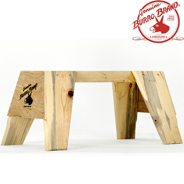 BURRO BRAND 11" BABY BURRO SAWHORSE (1脚)バローブランド ベイビー ソーホース 木製 完成品 作業台 脚 ウッド DIY キャンプ アウトドア made in USA