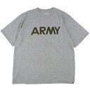 SOFFE ARMY TEE GREY 3M Scotchlite米軍仕様 新品 フィジカル フィットネス ユニフォーム TEE T-SHIRT アーミー ロゴ グレー リフレクター アメリカ軍 ミリタリー メンズ