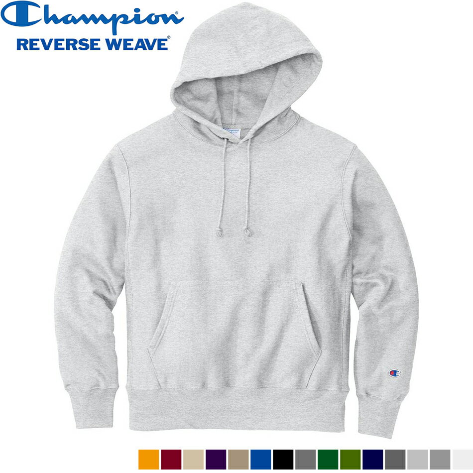 Champion USA企画 REVERSE WEAVE PULLOVER HOODIE 15色展開 S101チャンピオン USA限定企画 Reverse Weave リバース ウィーブ プルオーバー パーカー