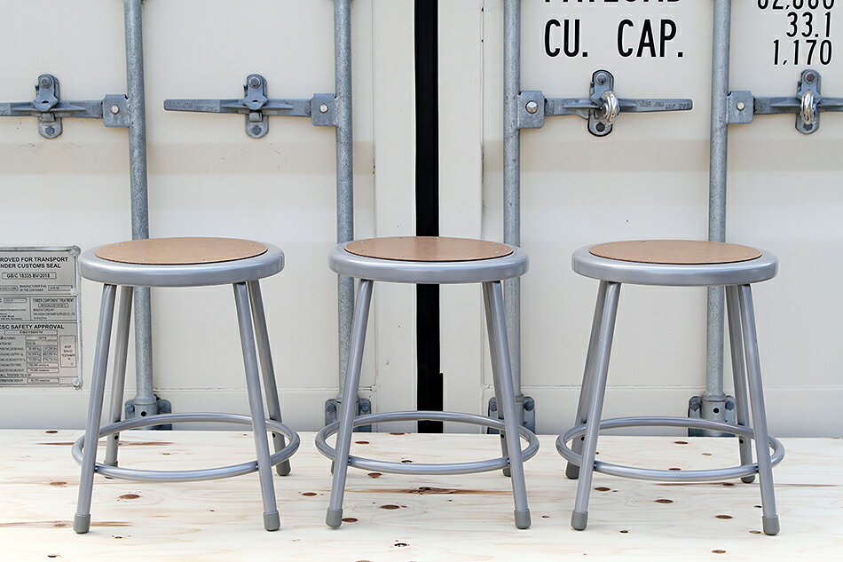 National Public Seating LAB STOOL SIZE:S 6218 ナショナル パブリック シーティング ラボ スツール グレー スタッキング 定番 スタンダード 椅子