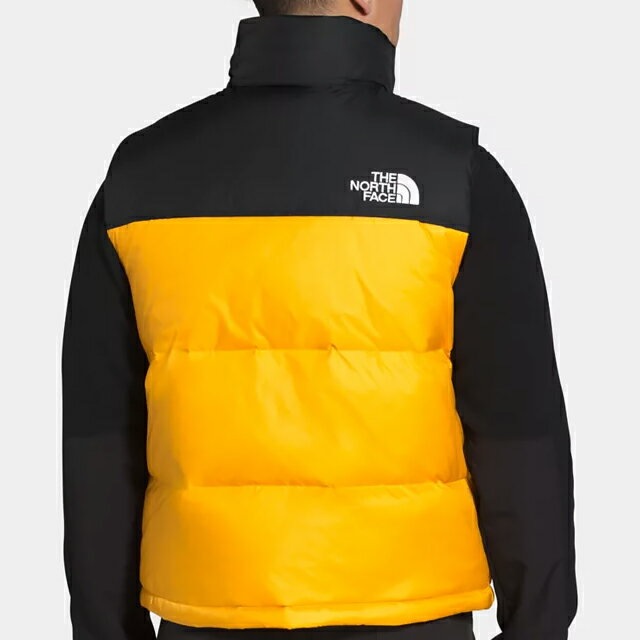 THE NORTH FACE MEN'S 1996 RETRO NUPTSE VEST NF0A3JQQ-56P SUMMIT GOLD/BLACK YELLOWザ ノース フェイス 1996 レトロ ヌプシ ダウン ベスト ジレ サミット イエロー USA 限定 復刻 メンズ 定番 アウトドア アメリカ