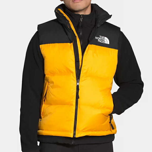 THE NORTH FACE MEN'S 1996 RETRO NUPTSE VEST NF0A3JQQ-56P SUMMIT GOLD/BLACK YELLOWザ ノース フェイス 1996 レトロ ヌプシ ダウン ベスト ジレ サミット イエロー USA 限定 復刻 メンズ 定番 アウトドア アメリカ