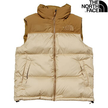 THE NORTH FACE MEN'S ECO NUPTSE VEST NF0A47FP-TC6 KHAKIザ ノース フェイス エコ ヌプシ ダウン ベスト ジレ カーキ ブラウン 海外限定 復刻 メンズ 定番 アウトドア