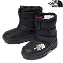 THE NORTH FACE NUPTSE BOOTIE VI NFJ51981 KK TNF BLACKザ ノースフェイス ヌプシ ブーティー VI 4 TNFブラック キッズ ジュニア 子供用 ウインターブーツ シューズ