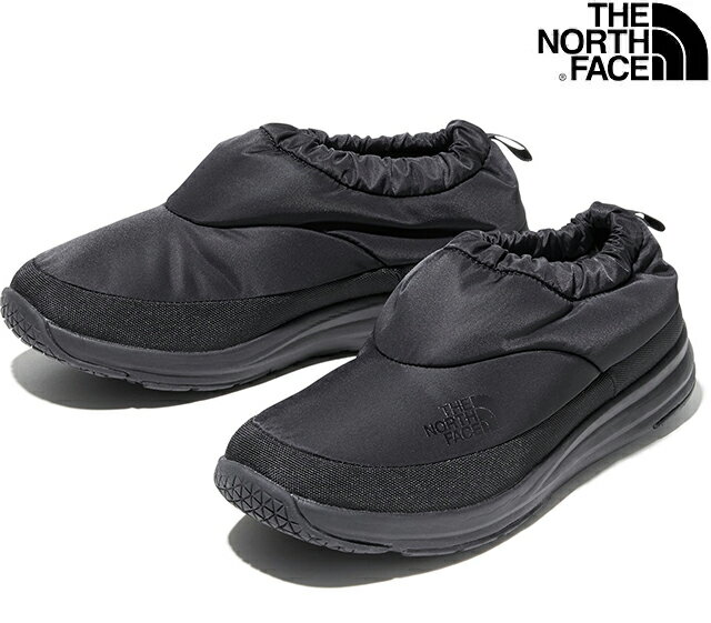 「Sale!」 THE NORTH FACE NUPTSE TRACTION LITE MOC NF52086 KN BLACK NYLONザ ノースフェイス ヌプシ トラクション ライト モック ブラック ナイロン UNISEX ユニセックス 男女兼用 ウインター スノー ブーツ シューズ