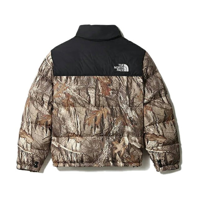 THE NORTH FACE MEN'S 1996 RETRO NUPTSE JACKET NF0A3C8D-047 KELP TAN FOREST FLOOR PRINT/TNF BLACKザ ノースフェイス 1996 レトロ ヌプシジャケット ケルプタン ツリー カモ 海外限定 日本未発売 復刻 メンズ 定番 ダウンジャケット 登山 アウトドア マウンテン