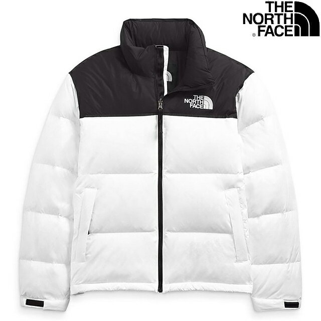 THE NORTH FACE MEN'S 1996 RETRO NUPTSE JACKET NF0A3C8D-FN4 TNF WHITEザ ノースフェイス 1996 レトロ ヌプシジャケット ホワイト ブラック USA 海外限定 日本未発売 復刻 メンズ 定番 ダウンジャケット 登山 アウトドア マウンテン