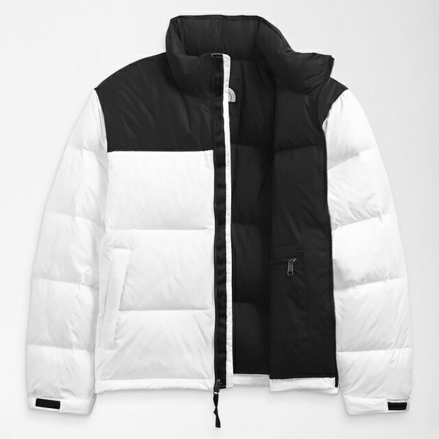 THE NORTH FACE MEN'S 1996 RETRO NUPTSE JACKET NF0A3C8D-FN4 TNF WHITEザ ノースフェイス 1996 レトロ ヌプシジャケット ホワイト ブラック USA 海外限定 日本未発売 復刻 メンズ 定番 ダウンジャケット 登山 アウトドア マウンテン