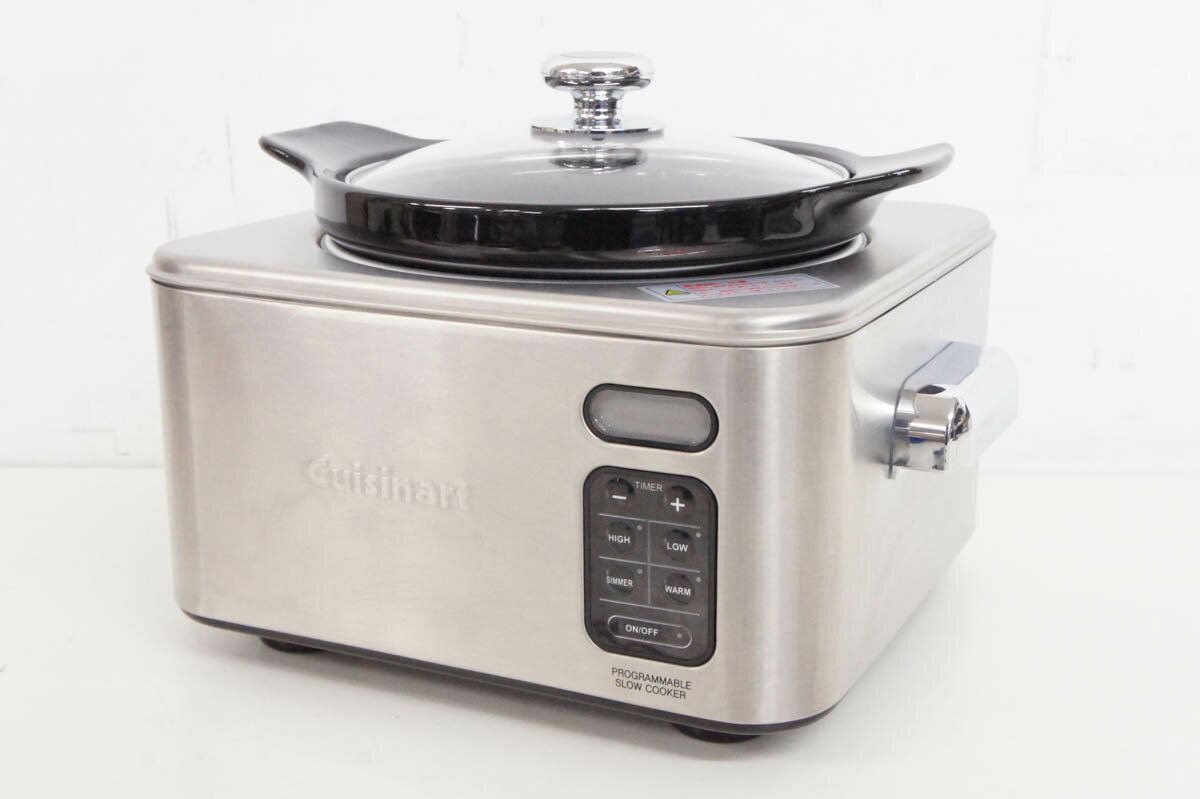 【中古】Cuisinartクイジナート スロークッカー カウンタートップクッキング 3.0L PSC-400PCJ 煮込み料理に