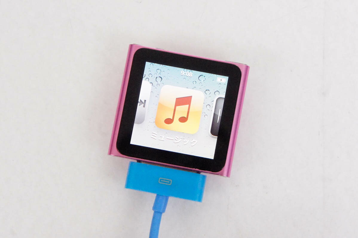 【中古】【訳あり】Appleアップル 第6世代 iPod nano 8GB ピンク MC692J