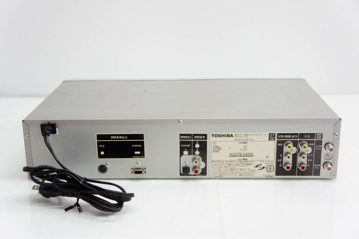 ����š����TOSHIBA VTR���η�DVD�ӥǥ��ץ졼�䡼 DVD�ץ졼�䡼���η�VHS�ӥǥ��ǥå� SD-V700