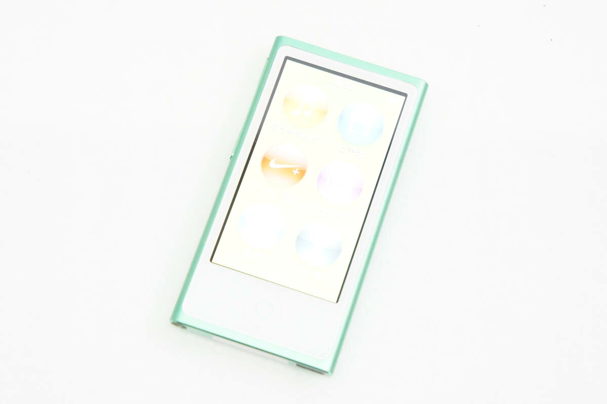 【中古】Appleアップル 第7世代 iPod nano 16GB グリーン MD478J