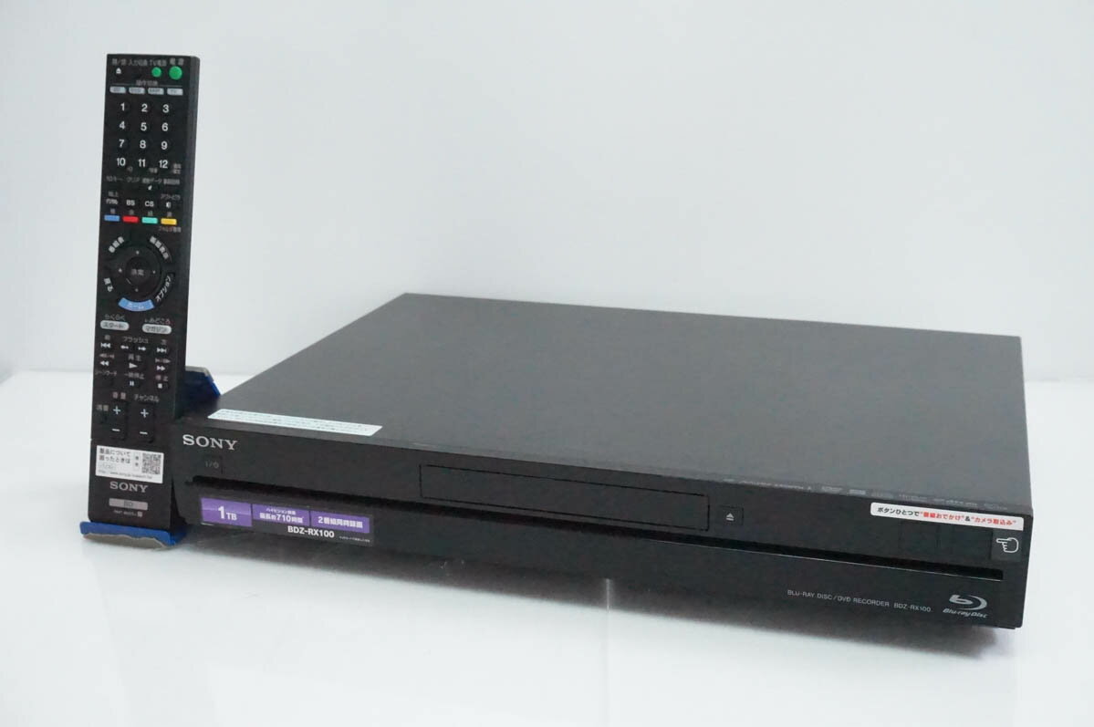 【中古】SONYソニー ブルーレイディスク/DVDレコーダー Wチューナー HDD1TB BDZ-R ...