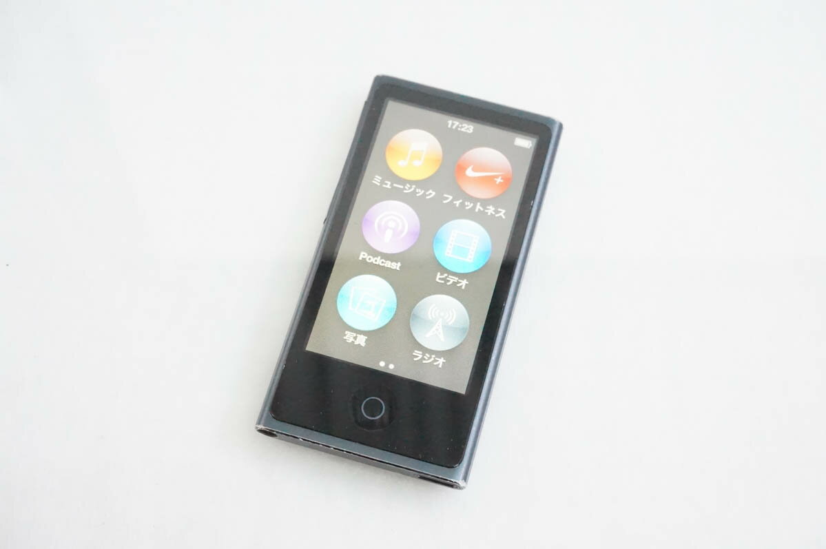 【中古】Appleアップル 第7世代 iPod nano 16GB スレート MD481J