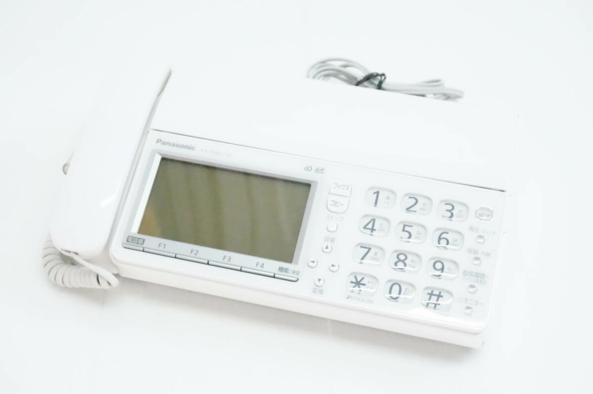【中古】Panasonicパナソニック デジタルコードレスファクス 親機のみ KX-PD601 FAX