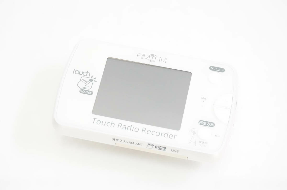 【中古】BESETO ベセトジャパン AM/FMタッチラジオレコーダー DR-T1000