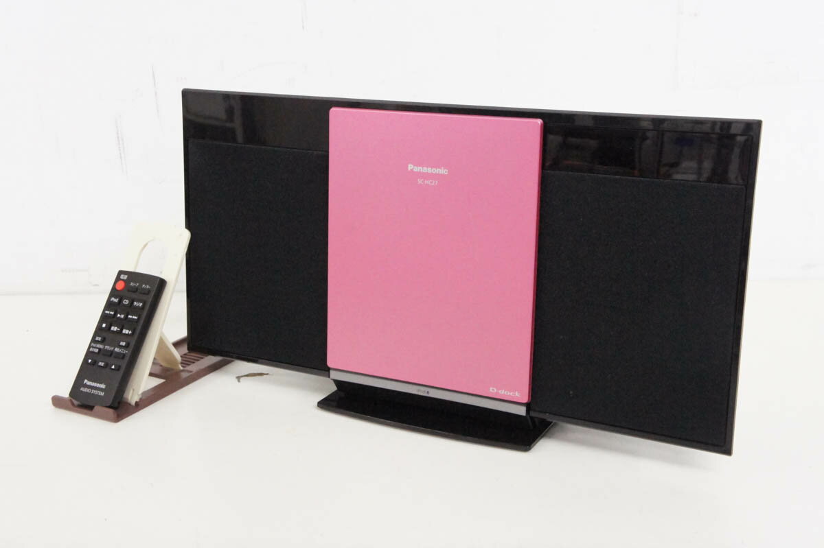 【中古】Panasonicパナソニック コンパクトステレオシステム D-dock SC-HC27 i ...