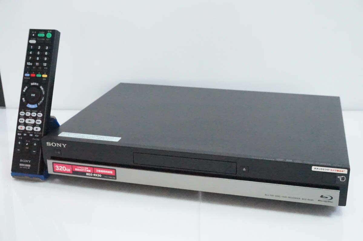 【中古】SONYソニー ブルーレイディスク/DVDレコーダー Wチューナー HDD320GB BDZ ...