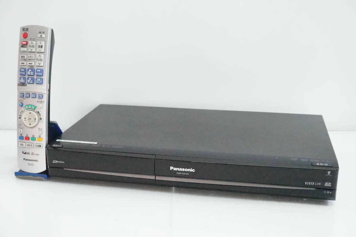 【中古】Panasonicパナソニック HDD搭載ハイビジョンDVDレコーダー DIGAハイビジョンディーガ HDD250GB DMR-XW120