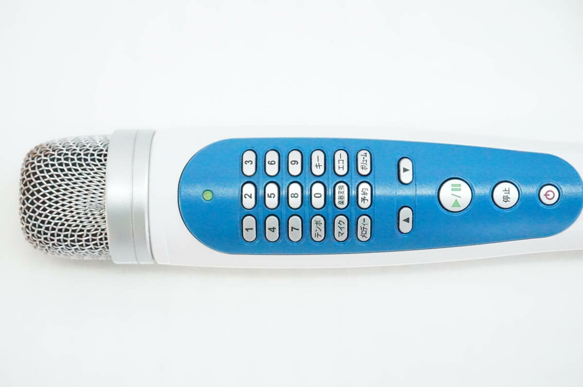 【中古】夢グループ パーソナルカラオケマイク カラオケ1番 YK-3008 家庭用カラオケ ペアマイク付き