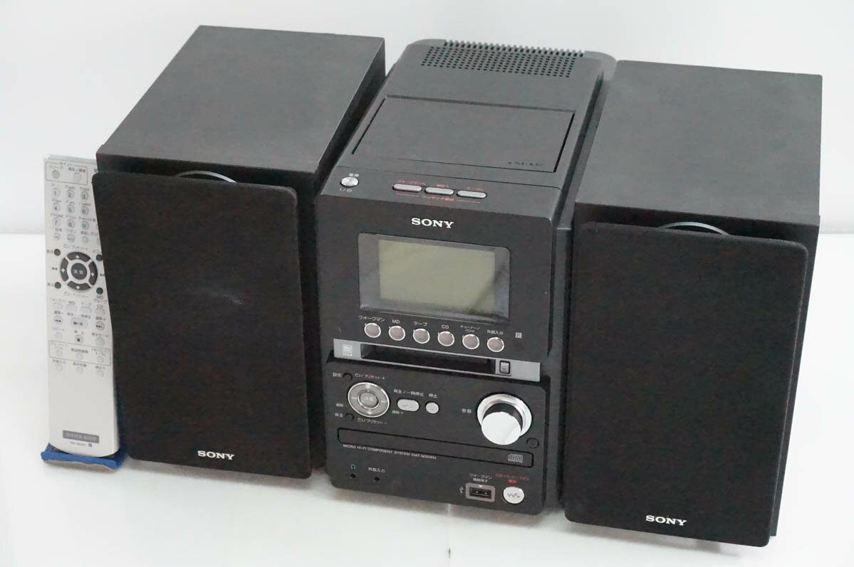 【中古】SONYソニー ウォークマン専用USB端子搭載オールインワンコンポ MDLP対応 CMT-M35WM