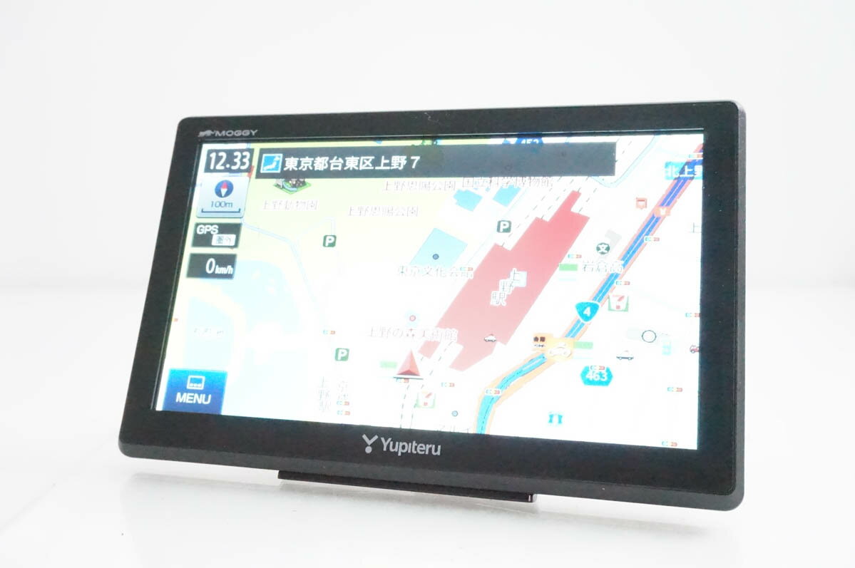 【中古】Yupiteruユピテル 7V型 ワンセグ搭載 ポータブルカーナビ YPB734
