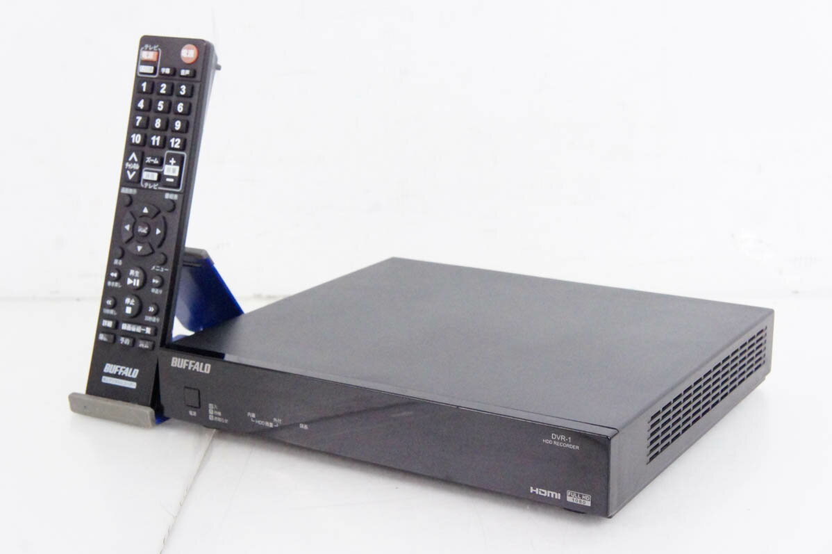 【中古】BUFFALOバッファロー HDDハイビジョンレコーダー 地デジチューナー搭載 HDD1TB HDDレコーダー DVR-1/1.0T