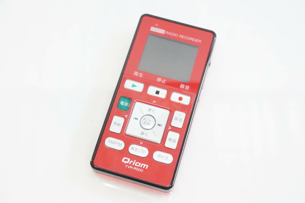 【中古】山善 Qriomキュリオム ラジオボイスレコーダー YVR-R500
