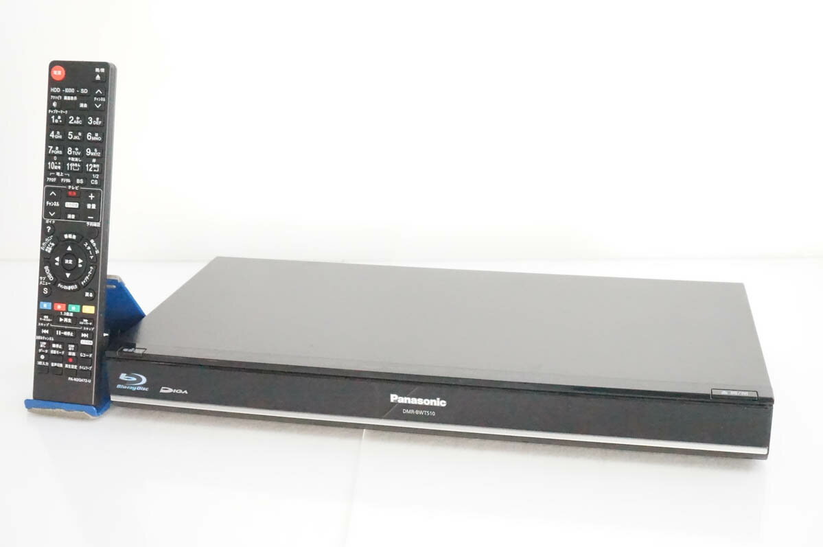 【中古】Panasonicパナソニック HDD搭載ハイビジョンブルーレイディスクレコーダー 3D対応 HDD500GB DMR-BWT510-K